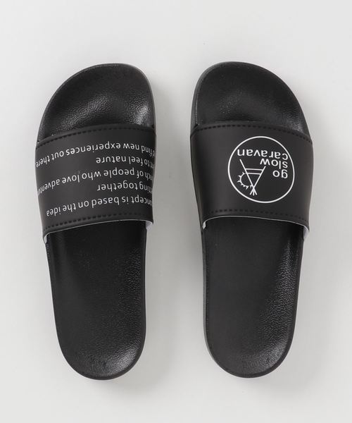 go slow caravan（ゴースローキャラバン）の「PALDIES/パルディーズ　SANDAL GSCロゴ　MEN（サンダル・メンズ・ブラック・MEDIUM/LARGE/X-LARGE）」の4枚目の写真