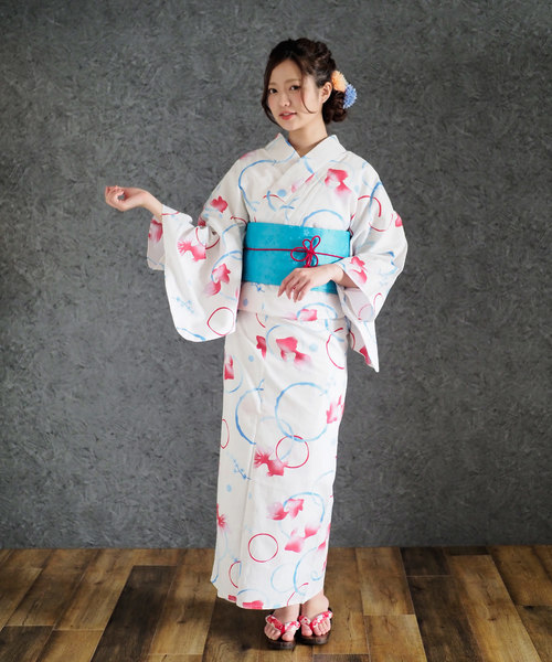 shopnikoniko（ショップニコニコ）の「雑誌掲載　セブンティーン掲載　一人でも着れる浴衣3点セット浴衣作り帯下駄（浴衣・レディース・その他/その他1/その他2/その他3/その他4/その他5/その他6/G/H/E/C/D/A/B/F・フリー）」の15枚目の写真