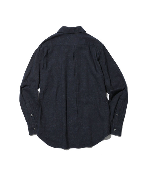MR.OLIVE(ミスターオリーブ)の「SILK NEP CHAMBRAY / NO CREST LEGULAR COLLAR SHIRT(シャツ/ブラウス・メンズ・ベージュ/ネイビー/オフホワイト・SMALL/MEDIUM/LARGE)」の7枚目の写真