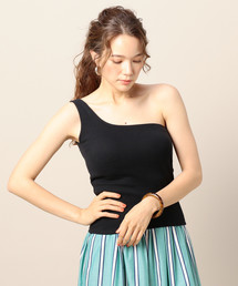BEAUTY&YOUTH UNITED ARROWS | BY テレコワンショルダータンクトップ ◆(タンクトップ)