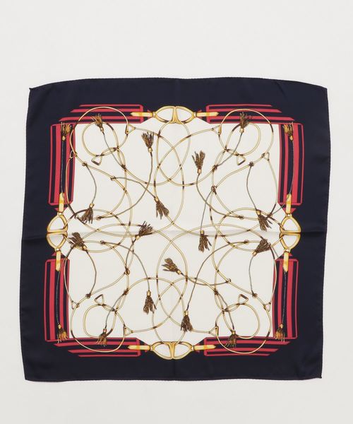 KATHARINE ROSS(キャサリンロス)の「【KATHARINE ROSS】タッセル柄ミニスカーフ WEB限定(バンダナ/スカーフ・レディース・グリーン/ネイビー/ピンク・ONE SIZE)」の5枚目の写真