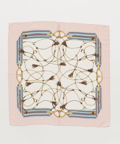 KATHARINE ROSS(キャサリンロス)の「【KATHARINE ROSS】タッセル柄ミニスカーフ WEB限定(バンダナ/スカーフ・レディース・グリーン/ネイビー/ピンク・ONE SIZE)」の6枚目の写真