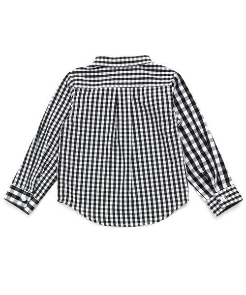 BREEZE（ブリーズ）の「ネット限定 3色3柄長袖シャツ（シャツ/ブラウス・キッズ・チェック/ドット/オフホワイト・80/90/95/100/110/120/130/140）」の19枚目の写真