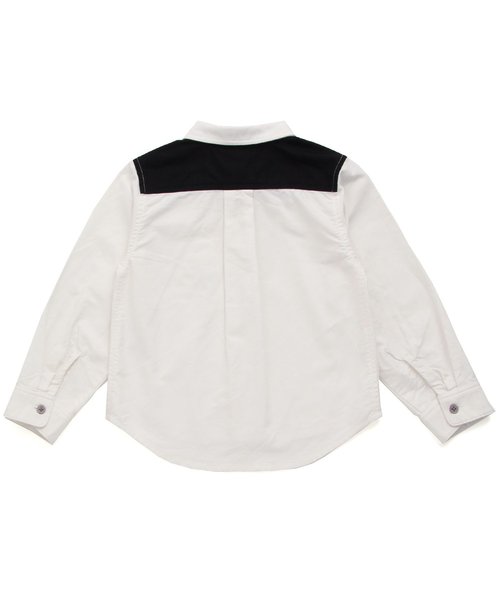 BREEZE（ブリーズ）の「ネット限定 3色3柄長袖シャツ（シャツ/ブラウス・キッズ・チェック/ドット/オフホワイト・80/90/95/100/110/120/130/140）」の21枚目の写真