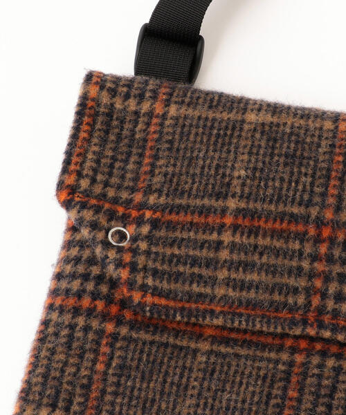 BEAUTY&YOUTH UNITED ARROWS（ビューティーアンドユースユナイテッドアローズ）の「BY チェック ショルダーバッグ ◆（ショルダーバッグ・メンズ・ブラック/ダークブラウン/ブラウン・FREE）」の12枚目の写真