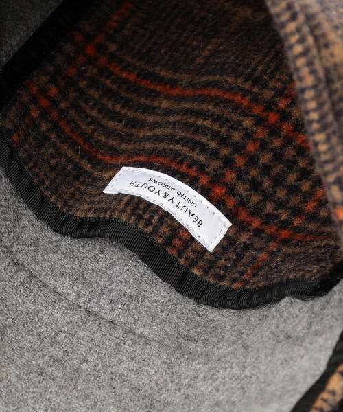 BEAUTY&YOUTH UNITED ARROWS（ビューティーアンドユースユナイテッドアローズ）の「BY チェック ショルダーバッグ ◆（ショルダーバッグ・メンズ・ブラック/ダークブラウン/ブラウン・FREE）」の18枚目の写真