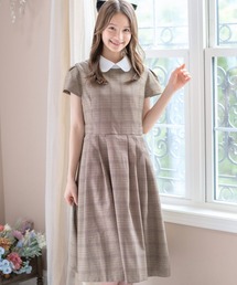 日本製　美品　familiar ストライプ襟付きワンピース 120 ワンピース | ファミリア公式サイト