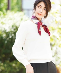 a.v.v | 【ドラマ着用】パフスリーブニット[WEB限定サイズ](ニット/セーター)