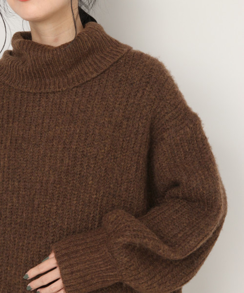 LOWRYS FARM(ローリーズファーム)の「フワカルアゼプルオーバー 802570(ニット/セーター・レディース・ブラウン/オフホワイト/ピンク/グレー・MEDIUM/LARGE)」の12枚目の写真