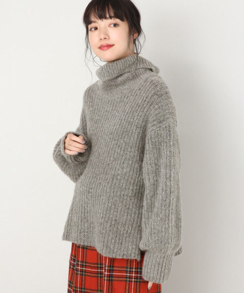 LOWRYS FARM(ローリーズファーム)の「フワカルアゼプルオーバー 802570(ニット/セーター・レディース・ブラウン/オフホワイト/ピンク/グレー・MEDIUM/LARGE)」の15枚目の写真