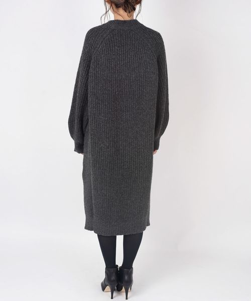 Khaju（カージュ）の「Khaju:アゼニットワンピース◇◇（ワンピース・レディース・チャコールグレー/オレンジ/ナチュラル・ONE SIZE）」の8枚目の写真