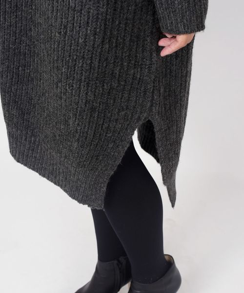 Khaju（カージュ）の「Khaju:アゼニットワンピース◇◇（ワンピース・レディース・チャコールグレー/オレンジ/ナチュラル・ONE SIZE）」の16枚目の写真