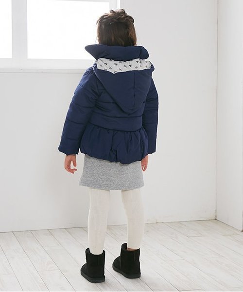 apres les cours（アプレレクール）の「リブニットレギンス 10分丈（レギンス/スパッツ・キッズ・アイボリー/ブラック/その他/マスタード・90/120/80/100/130/110/140）」の10枚目の写真