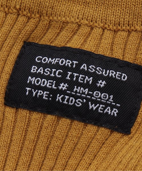 apres les cours（アプレレクール）の「リブニットレギンス 10分丈（レギンス/スパッツ・キッズ・アイボリー/ブラック/その他/マスタード・90/120/80/100/130/110/140）」の13枚目の写真