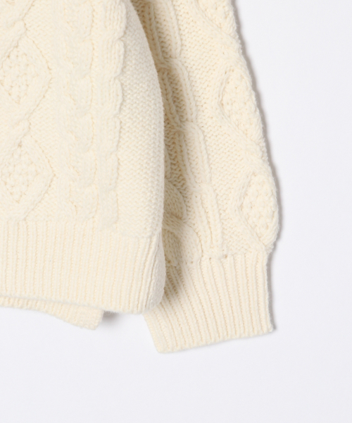 GLOBAL WORK（グローバルワーク）の「【キッズ】アラエルハイネックニットプルオーバー/821625（ニット/セーター・キッズ・ライトブルー/ブラック/ホワイト・XX-LARGE/X-LARGE/SMALL/LARGE/MEDIUM）」の11枚目の写真