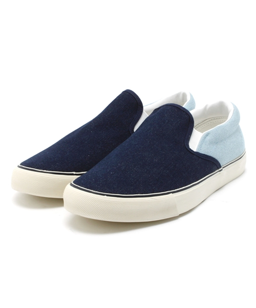 WEGO（ウィゴー）の「WEGO/スリッポンスニーカー（スニーカー・メンズ・ブラック/ネイビー/ブルー系その他/その他1/その他2・26/27）」の22枚目の写真