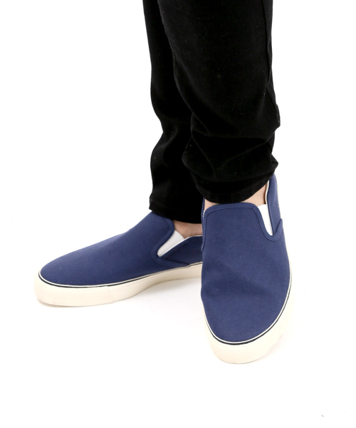 WEGO（ウィゴー）の「WEGO/スリッポンスニーカー（スニーカー・メンズ・ブラック/ネイビー/ブルー系その他/その他1/その他2・26/27）」の16枚目の写真