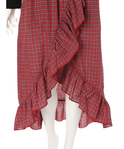 jouetie（ジュエティ）の「フリルキャミワンピース（ワンピース・レディース・レッド/イエロー/ブルー/ブラウン・MEDIUM）」の14枚目の写真