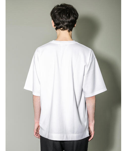 MONKEY TIME(モンキータイム)の「<monkey time> TC/PONTI 1POC 5SL CN/ポケT(Tシャツ/カットソー・メンズ・ホワイト/ブラック/ベージュ/ピンク/マスタード/ケリー・L/M/S/XL)」の7枚目の写真