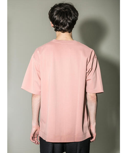 MONKEY TIME(モンキータイム)の「<monkey time> TC/PONTI 1POC 5SL CN/ポケT(Tシャツ/カットソー・メンズ・ホワイト/ブラック/ベージュ/ピンク/マスタード/ケリー・L/M/S/XL)」の14枚目の写真