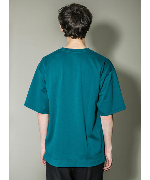 MONKEY TIME(モンキータイム)の「<monkey time> TC/PONTI 1POC 5SL CN/ポケT(Tシャツ/カットソー・メンズ・ホワイト/ブラック/ベージュ/ピンク/マスタード/ケリー・L/M/S/XL)」の12枚目の写真