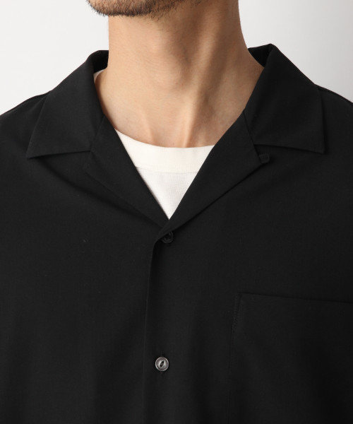 GLOBAL WORK（グローバルワーク）の「TRオープンカラーシャツ/818157（シャツ/ブラウス・メンズ・ブルー系その他7/グレー/ブラック・X-LARGE/SMALL/MEDIUM/LARGE）」の15枚目の写真