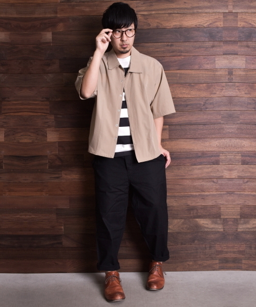 ARCHIVER(アーカイバ)の「【Ir】ナイロンストレッチ5分袖コーチジャケット(トレンチコート・レディース・ブラック/ベージュ/ネイビー/カーキ・MEDIUM/LARGE/X-LARGE)」の18枚目の写真