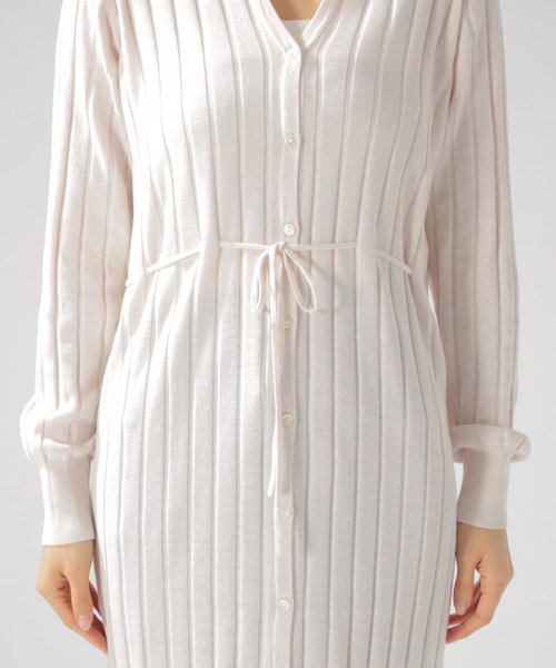 BAYFLOW（ベイフロー）の「スキッパーロングカーディガン（カーディガン/ボレロ・レディース・オフホワイト/カーキ/ブラック・FREE）」の18枚目の写真