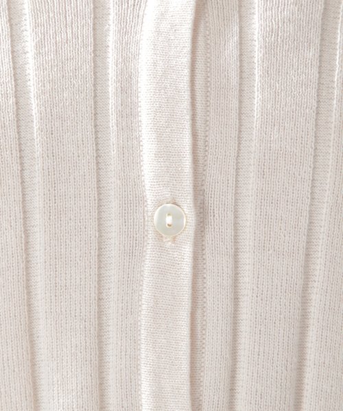 BAYFLOW（ベイフロー）の「スキッパーロングカーディガン（カーディガン/ボレロ・レディース・オフホワイト/カーキ/ブラック・FREE）」の22枚目の写真