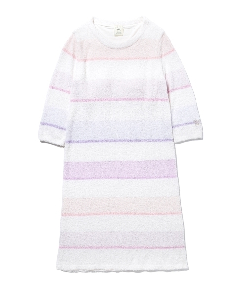 Gelato Pique ジェラートピケ の スムーズィー カラフルボーダードレス ワンピース Wear