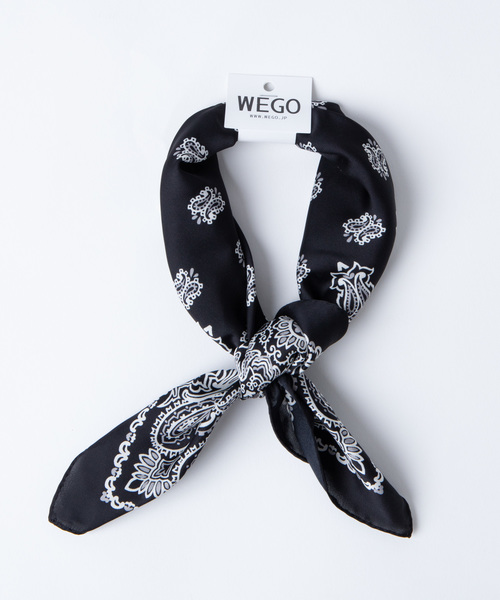 WEGO（ウィゴー）の「WEGO/スクエアスカーフ（バンダナ/スカーフ・レディース・その他1/その他2/その他3/その他4・FREE）」の9枚目の写真