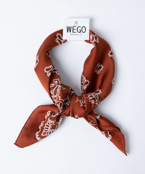 WEGO（ウィゴー）の「WEGO/スクエアスカーフ（バンダナ/スカーフ・レディース・その他1/その他2/その他3/その他4・FREE）」の7枚目の写真