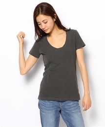 Ray BEAMS | Ray BEAMS LOS ANGELES / スクープネック Tシャツ(Tシャツ/カットソー)