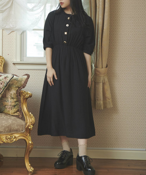 Olive Des Olive オリーブデオリーブ の でか色々ボタンプチハイワンピース ワンピース Wear