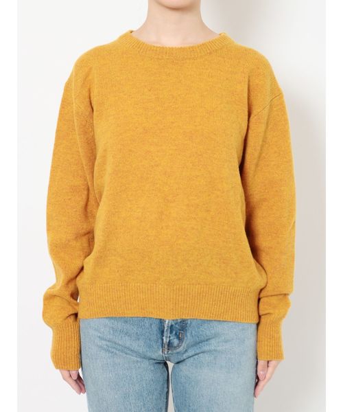 Ungrid（アングリッド）の「ウォッシャブルラムウールニット（ニット/セーター・レディース・オフホワイト/イエロー/パープル/ブラウン/カーキ・FREE）」の16枚目の写真