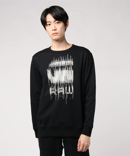G-STAR(ジースター)の「Graphic 8 Round Neck Sweater(スウェット・メンズ・ダークブルー/ダークブラック・SMALL/MEDIUM/LARGE/X-LARGE/X-SMALL)」の11枚目の写真