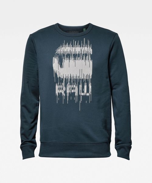G-STAR(ジースター)の「Graphic 8 Round Neck Sweater(スウェット・メンズ・ダークブルー/ダークブラック・SMALL/MEDIUM/LARGE/X-LARGE/X-SMALL)」の13枚目の写真
