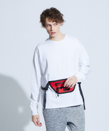 【SUPERTHANKS】 ウエストバック　ロングTシャツ