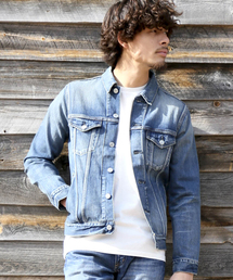 Denime | 【JapanMade】PENCIL DENIM JKT USED mod/ストレッチデニムジャケット(デニムジャケット)