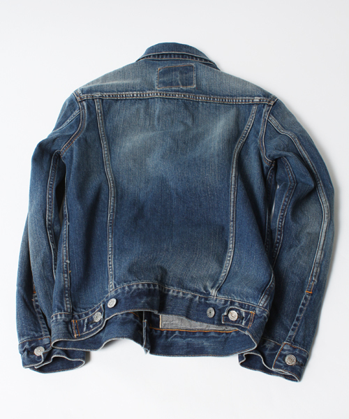 Denime（ドゥニーム）の「【MadeInJapan】PENCIL DENIM JKT USED mod/ストレッチデニムジャケット（デニムジャケット・メンズ・インディゴブルー・LARGE/SMALL/MEDIUM/X-LARGE）」の20枚目の写真