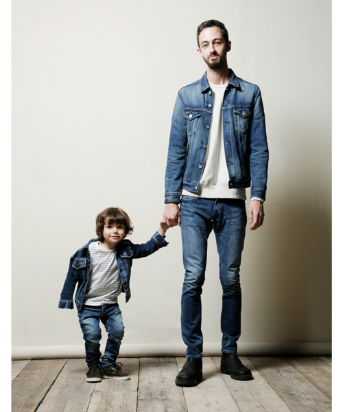 Denime（ドゥニーム）の「【MadeInJapan】PENCIL DENIM JKT USED mod/ストレッチデニムジャケット（デニムジャケット・メンズ・インディゴブルー・LARGE/SMALL/MEDIUM/X-LARGE）」の17枚目の写真