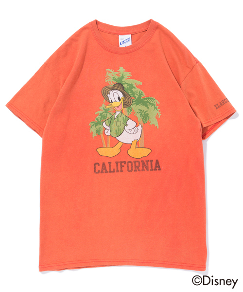 XLARGE(エクストララージ)の「S/S TEE DONALD / ディズニー / Disney(Tシャツ/カットソー・メンズ・ホワイト/アッシュ/ブラック/オレンジ・X-LARGE/LARGE/MEDIUM/SMALL)」の4枚目の写真