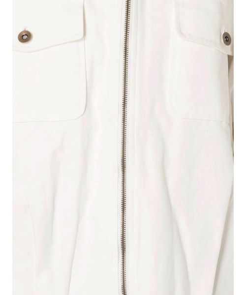 「dazzlin」 ジップアップブルゾン FREE アイボリー レディース dazzlin 「dazzlin」 ジップアップブルゾン FREE アイボリー