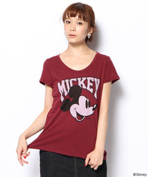 B:MING by BEAMS | JUNK FOOD / ”mickey mouse” ディズニー Tシャツ(Tシャツ/カットソー)