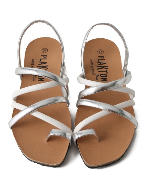 PLAKTON（プラクトン）の「【PLAKTON(プラクトン)】BAYFLOW別注サンダル（サンダル・レディース・ベージュ/シルバー・36/38）」の10枚目の写真