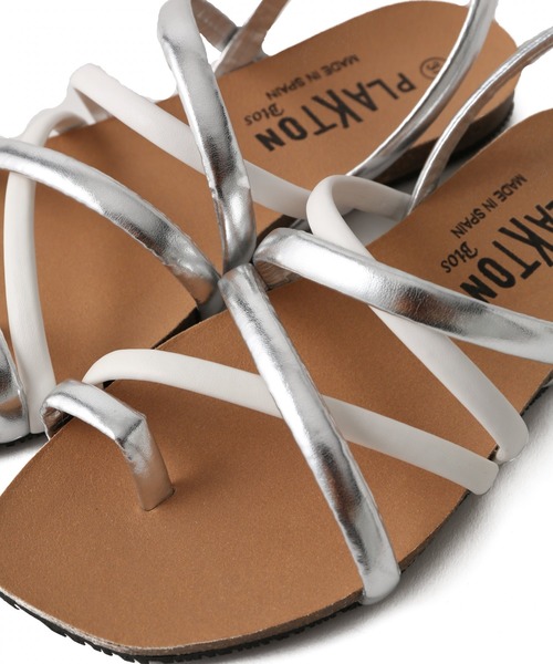 PLAKTON（プラクトン）の「【PLAKTON(プラクトン)】BAYFLOW別注サンダル（サンダル・レディース・ベージュ/シルバー・36/38）」の9枚目の写真