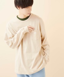 Lee/リー EMBROIDERY L/S TEE ロゴ刺繍長袖カットソー