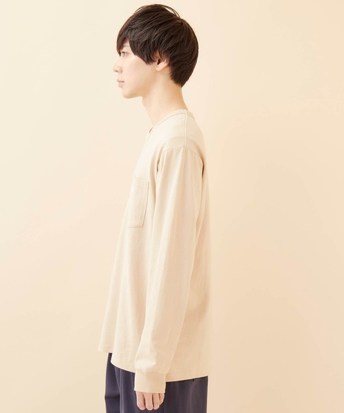 Lee/リー EMBROIDERY L/S TEE ロゴ刺繍長袖カットソー MONO-MART