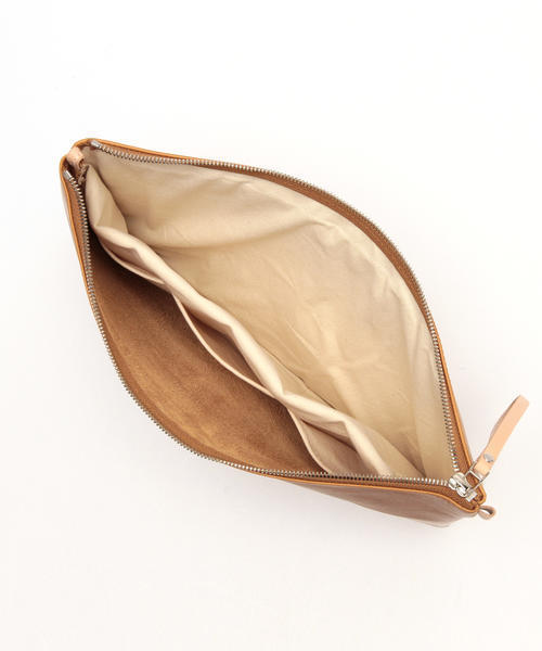 B:MING by BEAMS（ビーミングバイビームス）の「buddy / Fang leather clutch（クラッチバッグ・メンズ・グレー/ブラウン系その他/ネイビー/ホワイト/ブラック・ONE SIZE）」の22枚目の写真