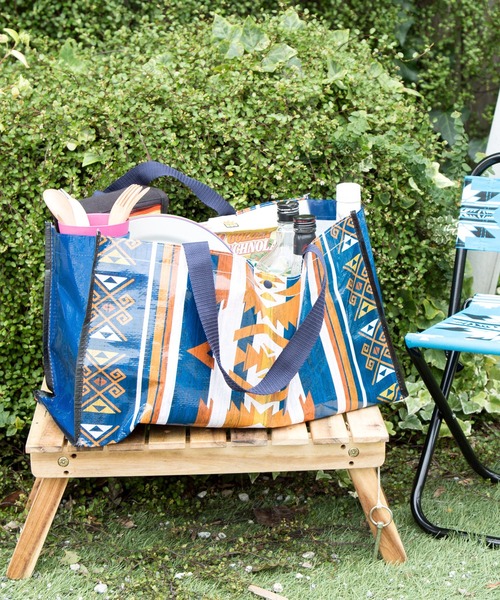 チャイハネ（チャイハネ）の「【チャイハネ】ファインビニールバッグ（エコバッグ/サブバッグ・レディース・その他1/その他2/その他3/その他4・FREE）」の14枚目の写真